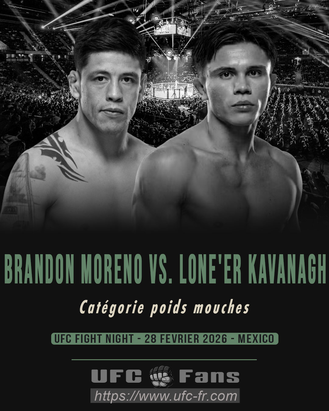 UFC FIGHT NIGHT 268 - Brandon Moreno vs Lone'er Kavanagh
