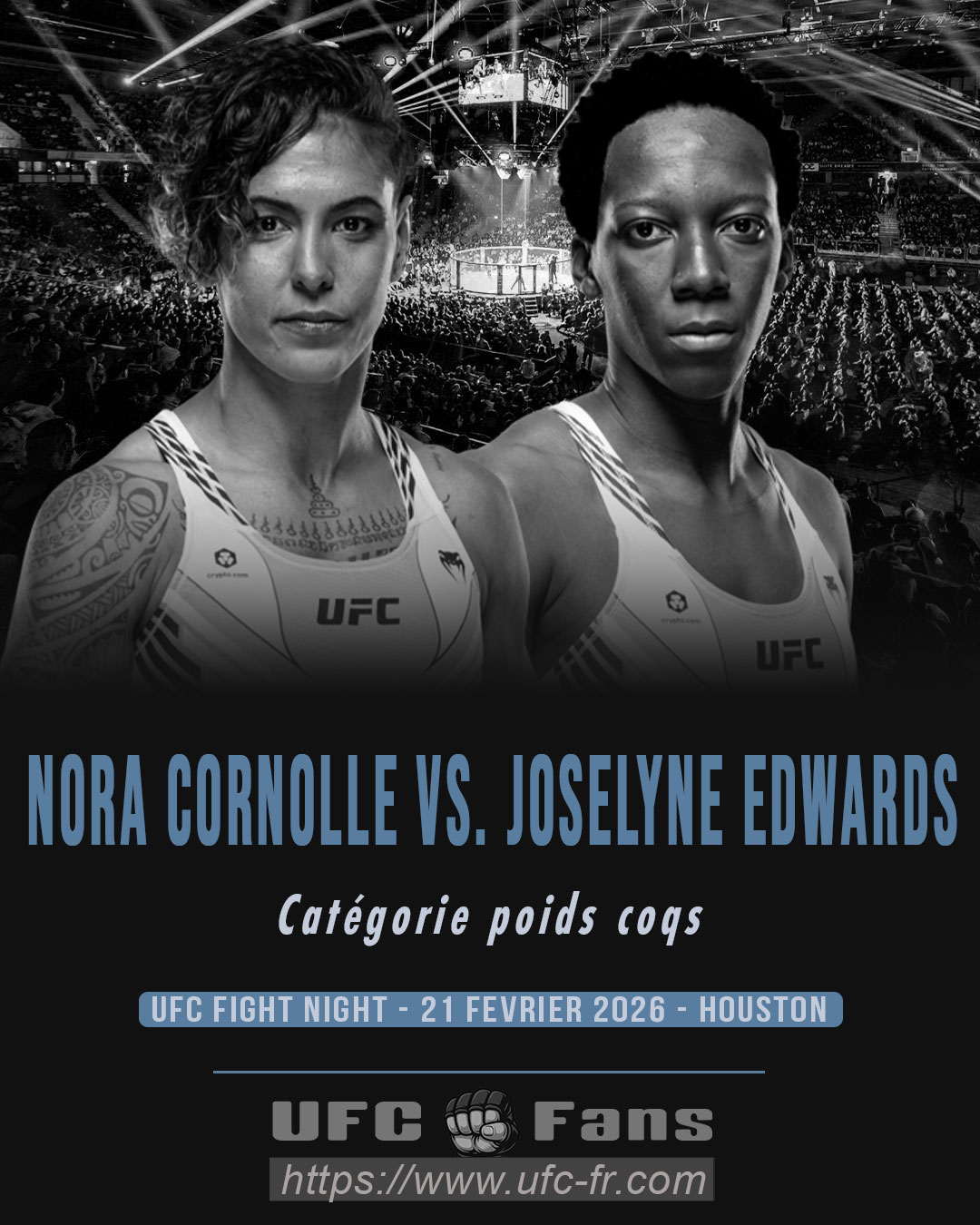 UFC FIGHT NIGHT 267 - Nora Cornolle vs Joselyne Edwards