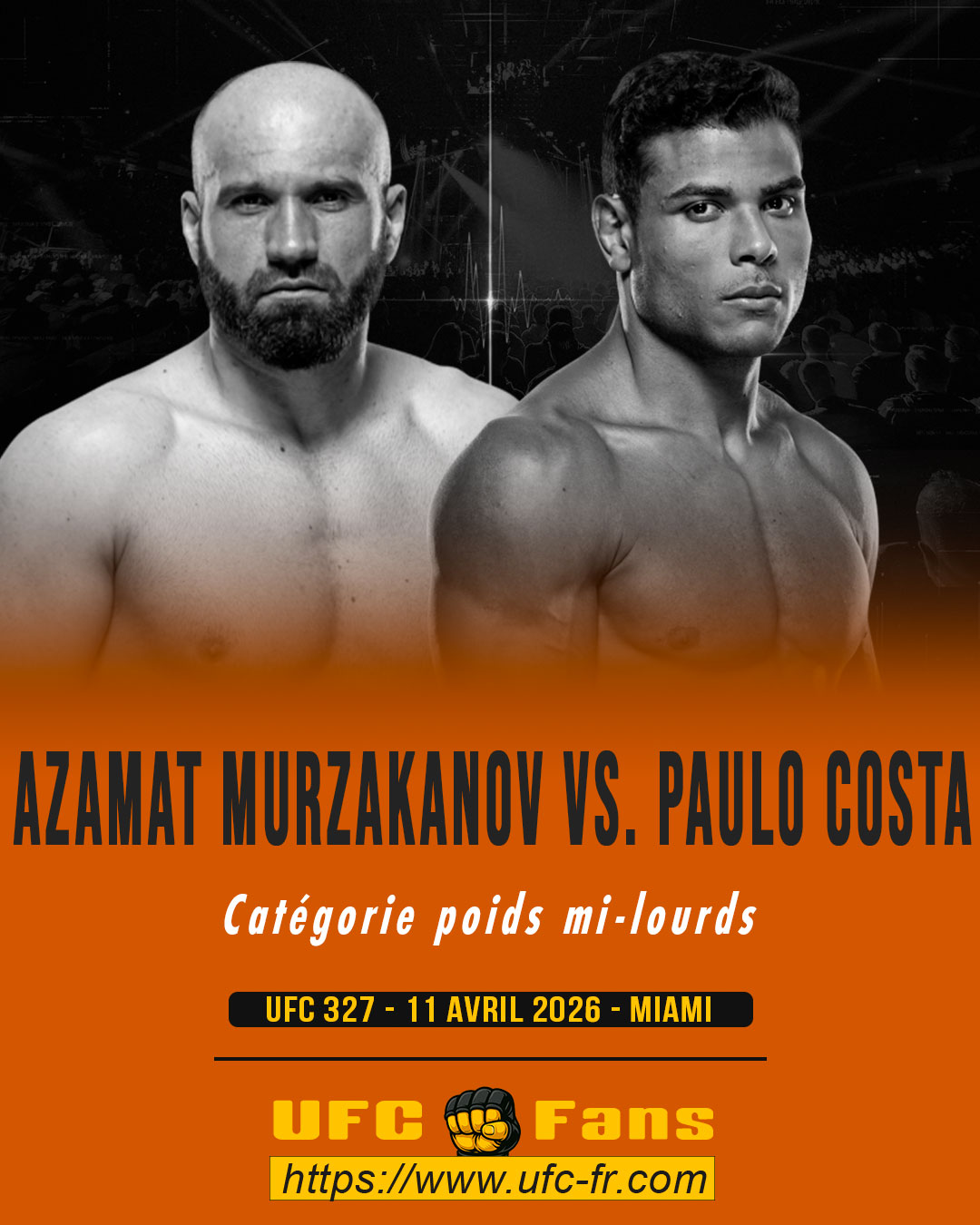 UFC 327 - Azamat Murzakanov vs Paulo Costa