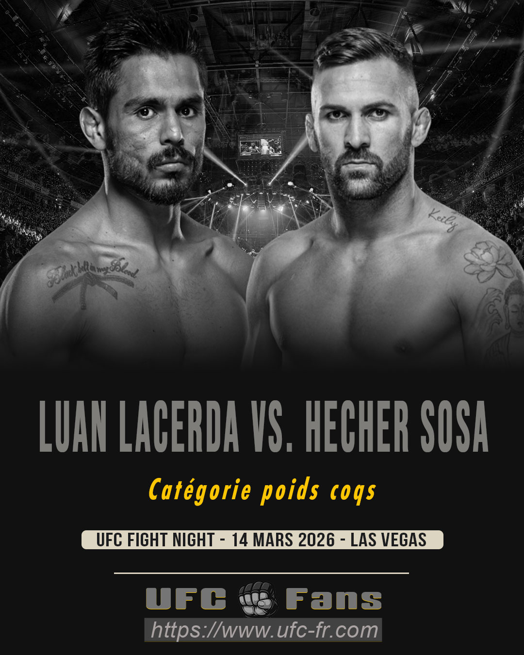 UFC FIGHT NIGHT 269 - Luan Lacerda vs Hecher Sosa