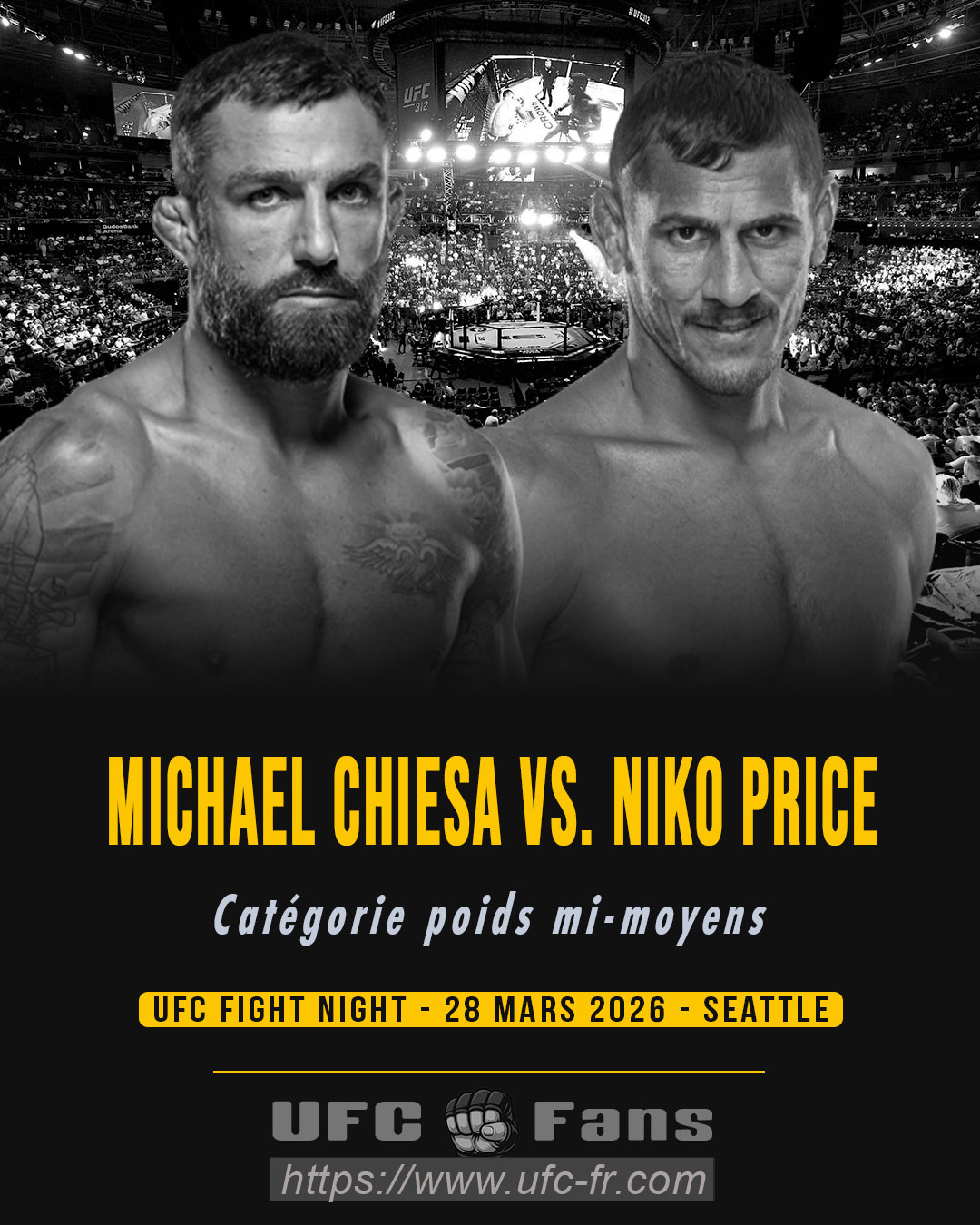 UFC FIGHT NIGHT 271 - Michael Chiesa vs Niko Price UFC FIGHT NIGHT 271 - Michael Chiesa vs Niko Price