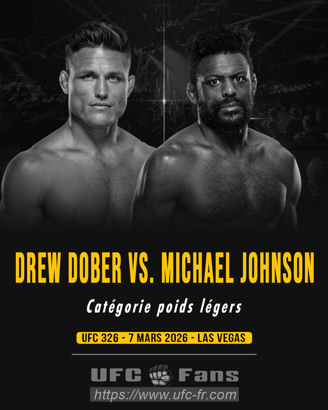 UFC 326 - Drew Dober vs Michael Johnson