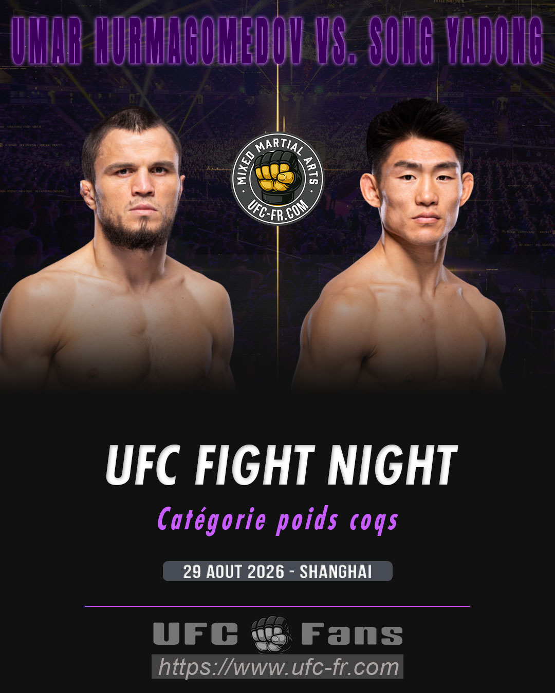 UFC FIGHT NIGHT 286 - Umar Nurmagomedov vs Song Yadong