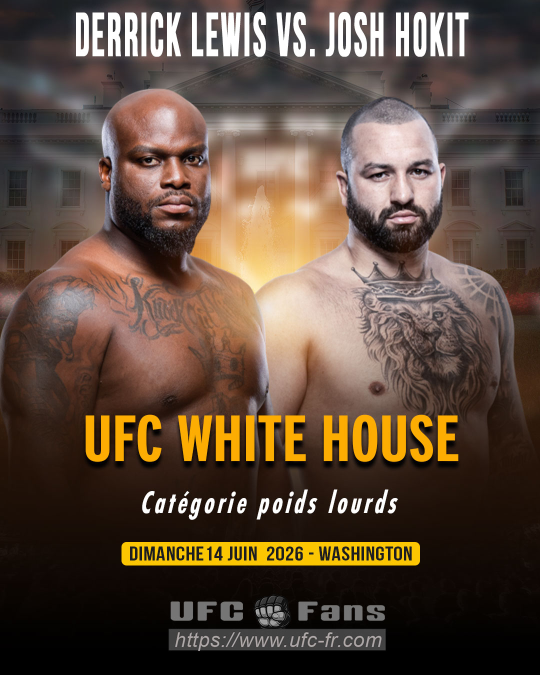 UFC FREEDOM 250 - Derrick Lewis vs Josh Hokit