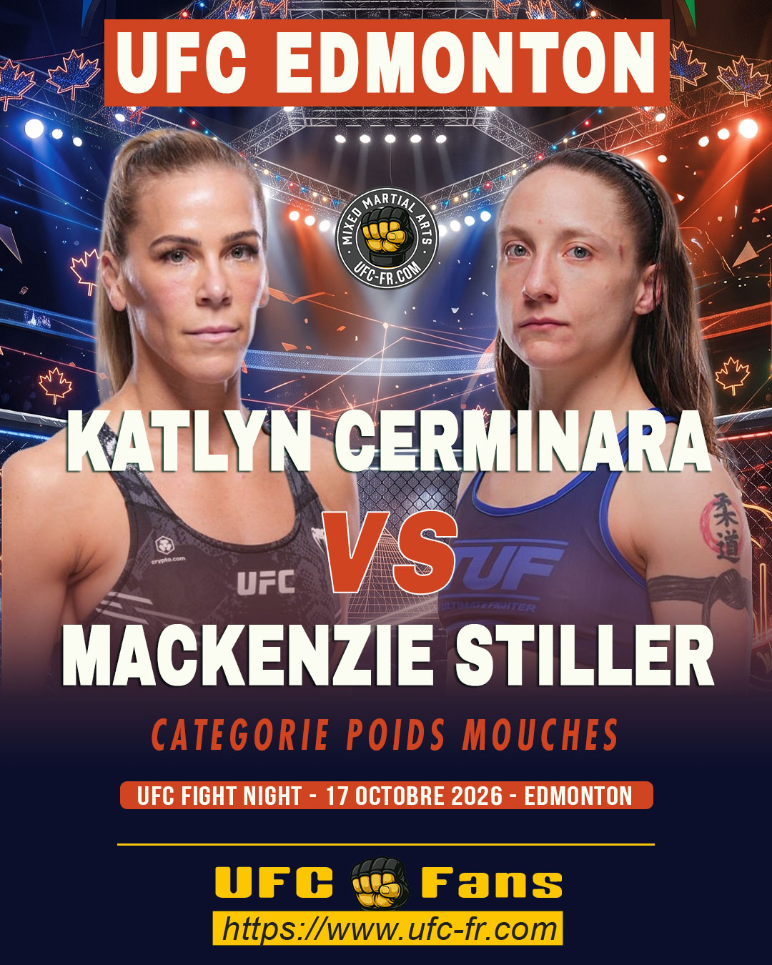 UFC FIGHT NIGHT 291 - Katlyn Cerminara vs Mackenzie Stiller