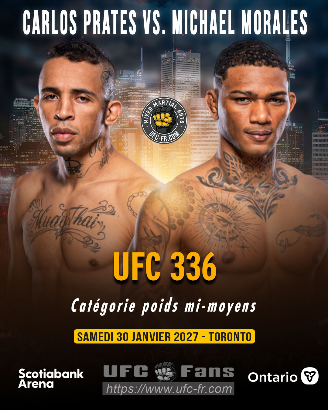 UFC 336 - Carlos Prates vs Michael Morales