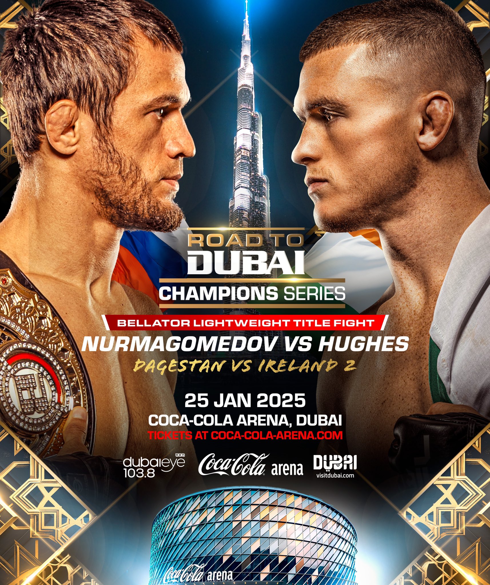 Bellator Champions Series - Nurmagomedov vs. Hughes - Usman Nurmagomedov vs Paul Hughes