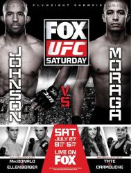 UFC ON FOX 8 - JOHNSON VS. MORAGA