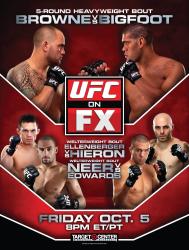 UFC ON FX 5 - BROWNE VS. BIGFOOT