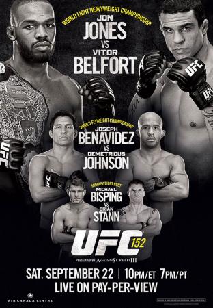 UFC 152 - JONES VS. BELFORT