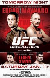 UFC 125 - RESOLUTION