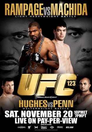 UFC 123 - RAMPAGE VS. MACHIDA