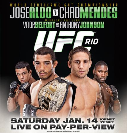 UFC 142 - ALDO VS. MENDES