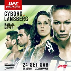 UFC FIGHT NIGHT 95 - CYBORG VS. LANSBERG