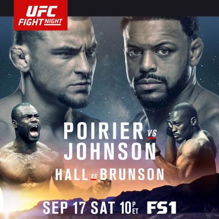 UFC FIGHT NIGHT 94 - POIRIER VS. JOHNSON