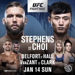 UFC FIGHT NIGHT 124 - STEPHENS VS. CHOI