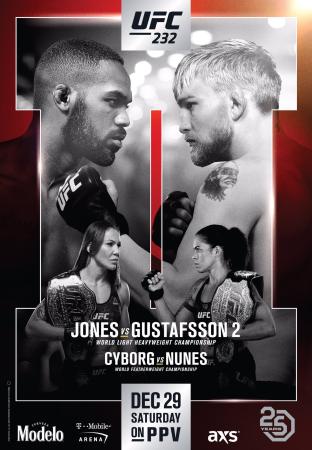 UFC 232 - JONES VS. GUSTAFSSON 2