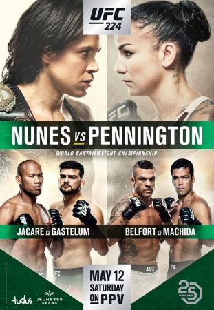 UFC 224 - NUNES VS. PENNINGTON