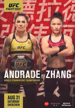 UFC ON ESPN+ 15 - ANDRADE VS. ZHANG