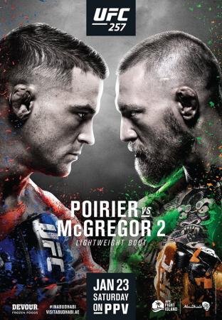 UFC 257 - POIRIER VS. MCGREGOR 2