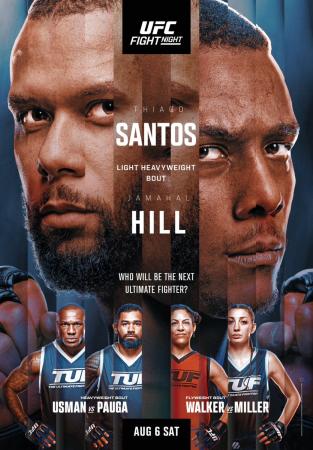 UFC ON ESPN 40 - SANTOS VS. HILL