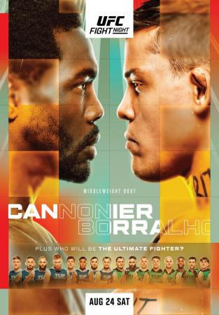 UFC ON ESPN 62 - CANNONIER VS. BORRALHO
