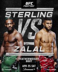 UFC FIGHT NIGHT 274 - STERLING VS. ZALAL