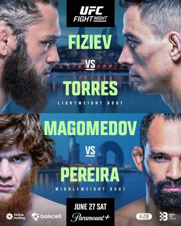 UFC FIGHT NIGHT 280 - FIZIEV VS. TORRES