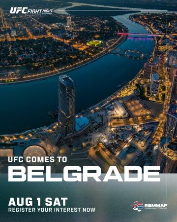 UFC FIGHT NIGHT - BELGRADE