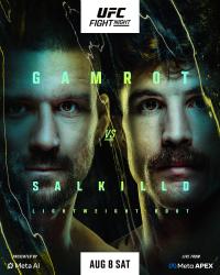 UFC FIGHT NIGHT 284 - GAMROT VS. SALKILLD