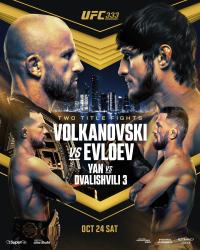 UFC 333 - VOLKANOVSKI VS. EVLOEV