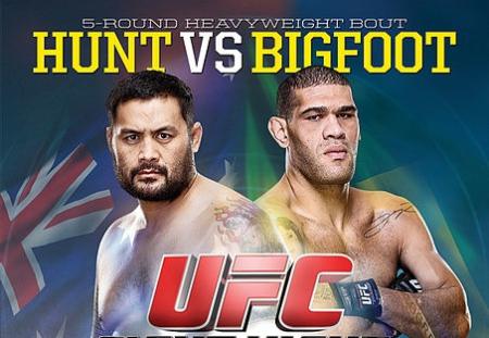 UFC FIGHT NIGHT 33 - HUNT VS. BIGFOOT