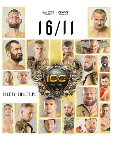 KSW 100 - Bartosinski vs. Khalidov