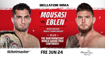 Bellator 282 - Mousasi vs. Eblen