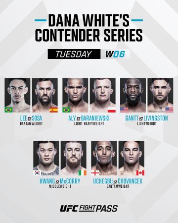 Contender Series 2025 - Week 6
