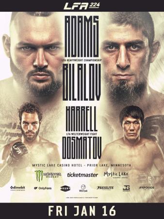 LFA 224 - Adams vs. Bilalov