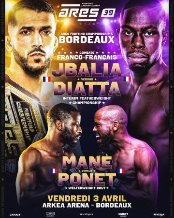 Ares 39 - Jbalia vs. Diatta