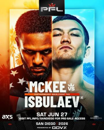 PFL San Diego - McKee vs. Isbulaev