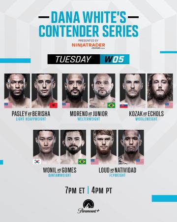 Contender Series 2026 - Week 5