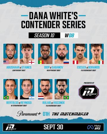 Contender Series 2026 - Week 8