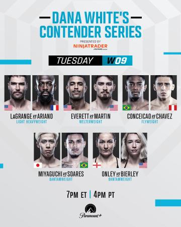 Contender Series 2026 - Week 9