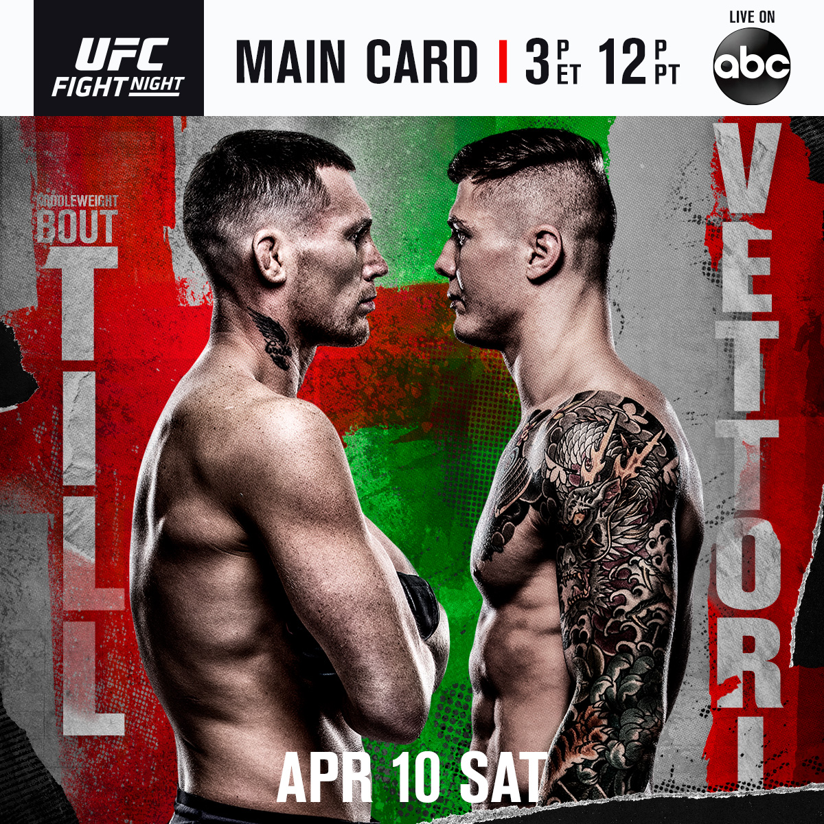 UFC on ABC 2 - Las Vegas - Poster et affiche