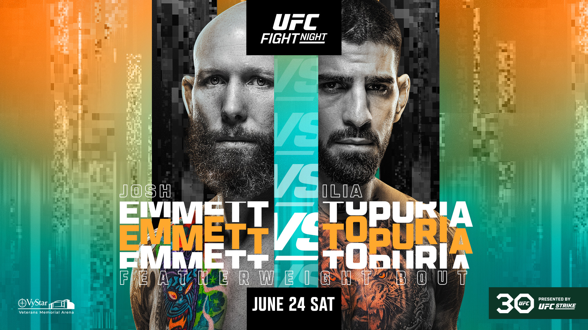 UFC on ABC 5 - Jacksonville - Poster et affiche