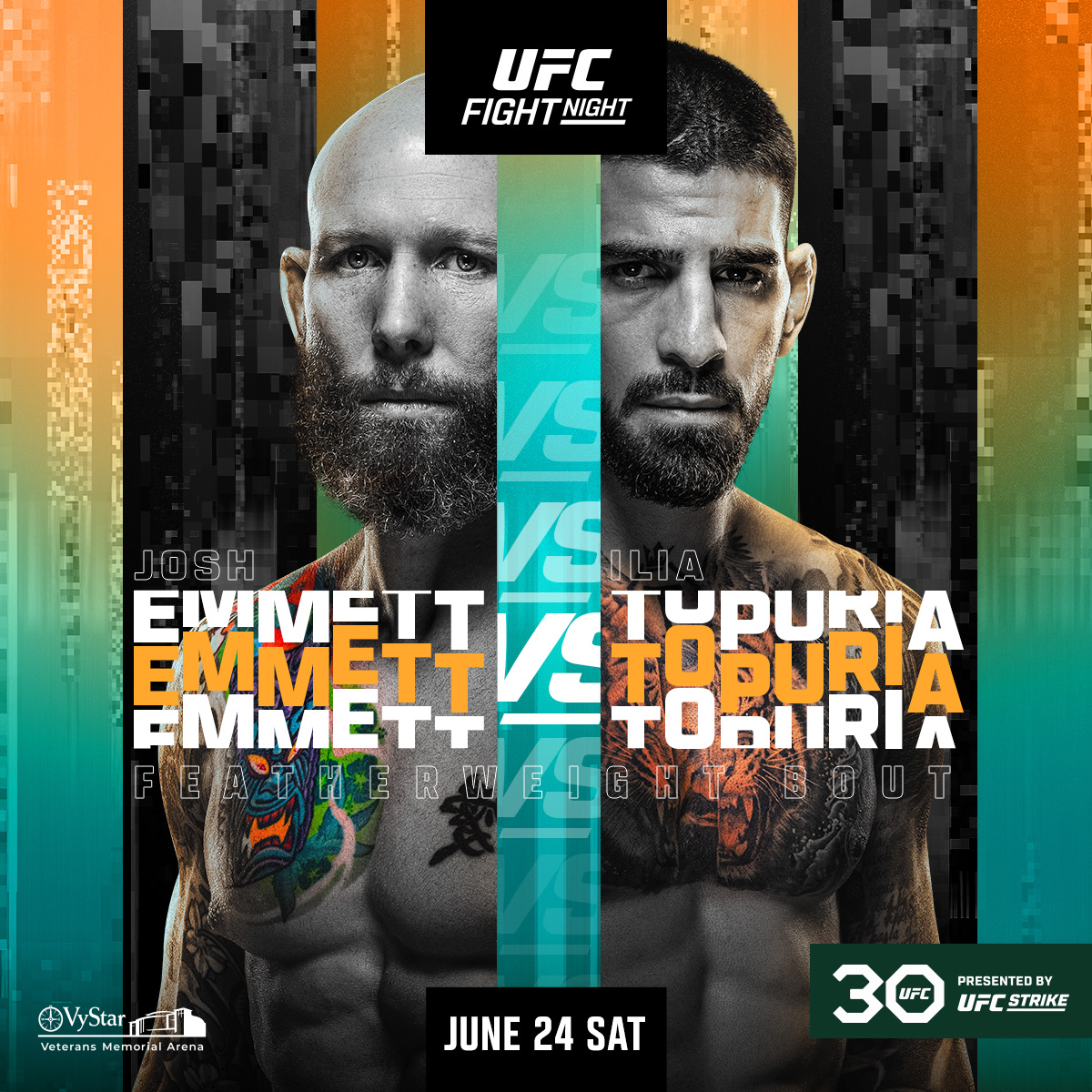 UFC on ABC 5 - Jacksonville - Poster et affiche