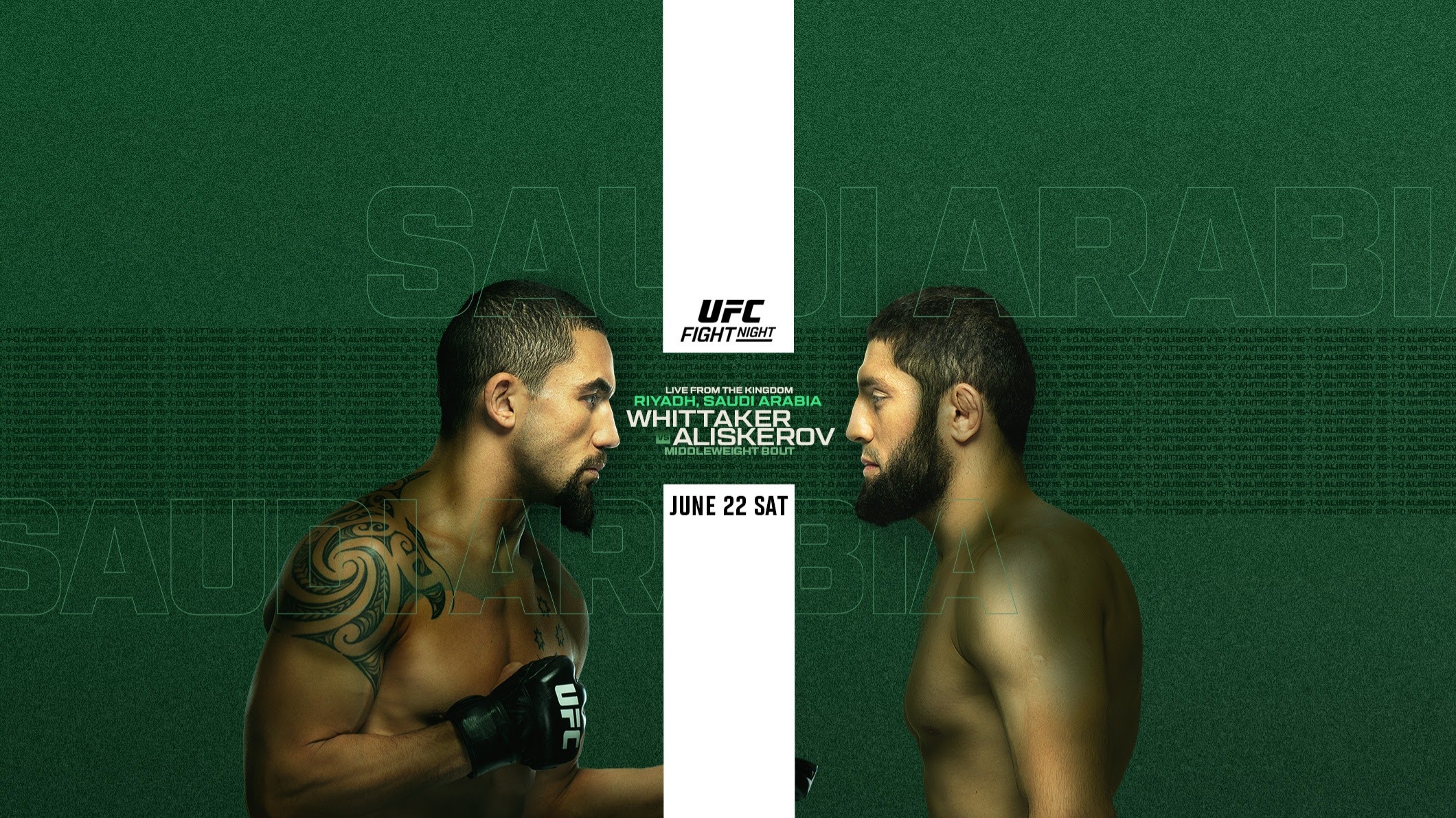 UFC on ABC 6 - Riyadh - Poster et affiche