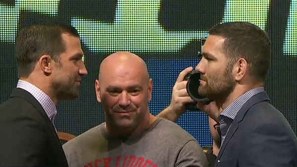 Luke Rockhold contre Chris Weidman