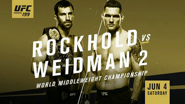 Luke Rockhold contre Chris Weidman