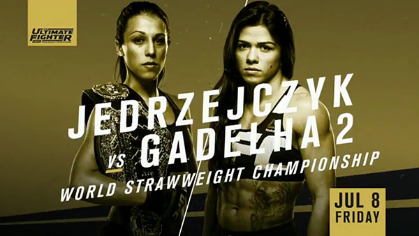 Joanna Jedrzejczyk contre Claudia Gadelha