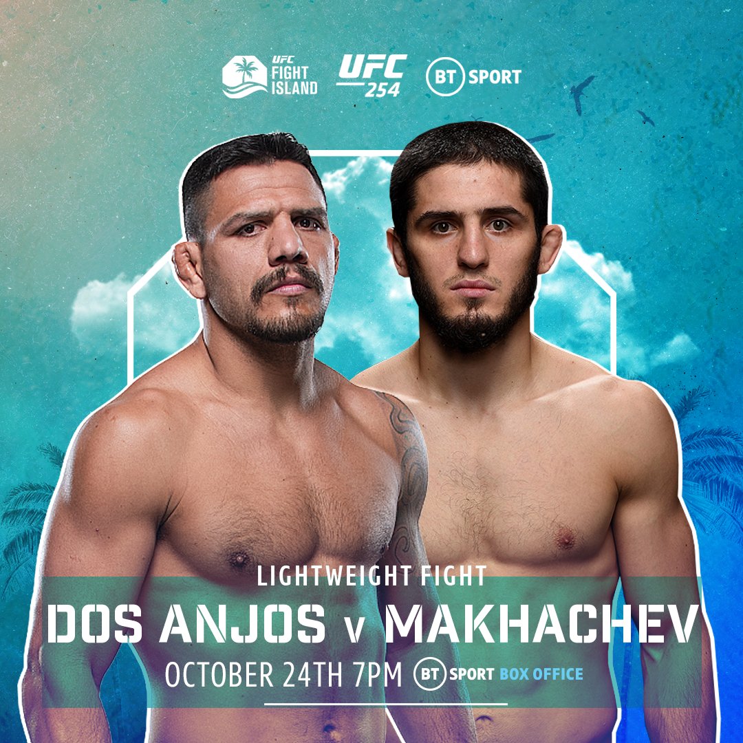 UFC Fight island - Abu Dhabi - Le programme septembre/octobre