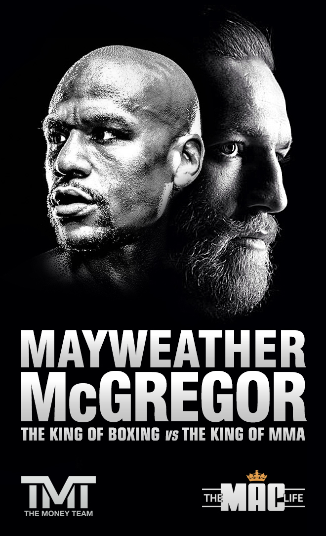 Poster Mayweather vs McGregor